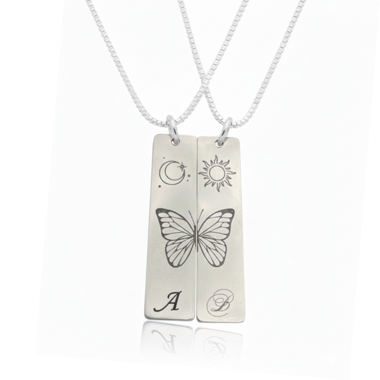 Placa Pareja Rectangular
