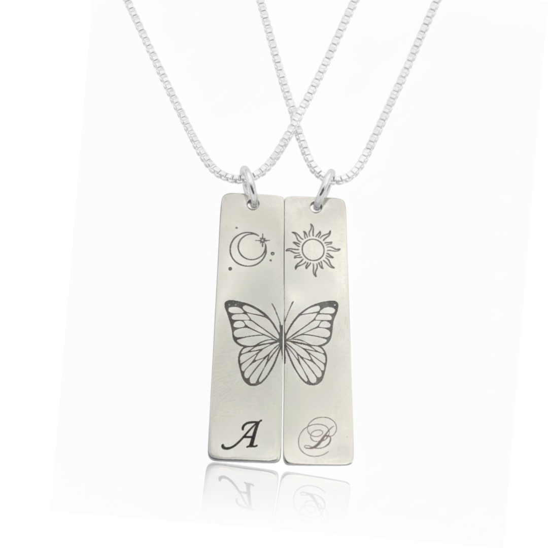 Placa Pareja Rectangular