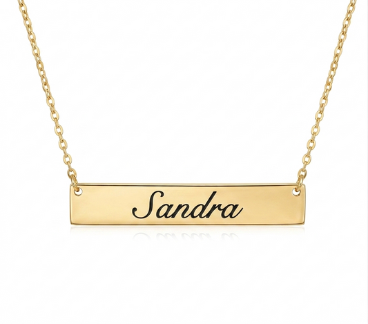 Placa Rectangular Horizontal